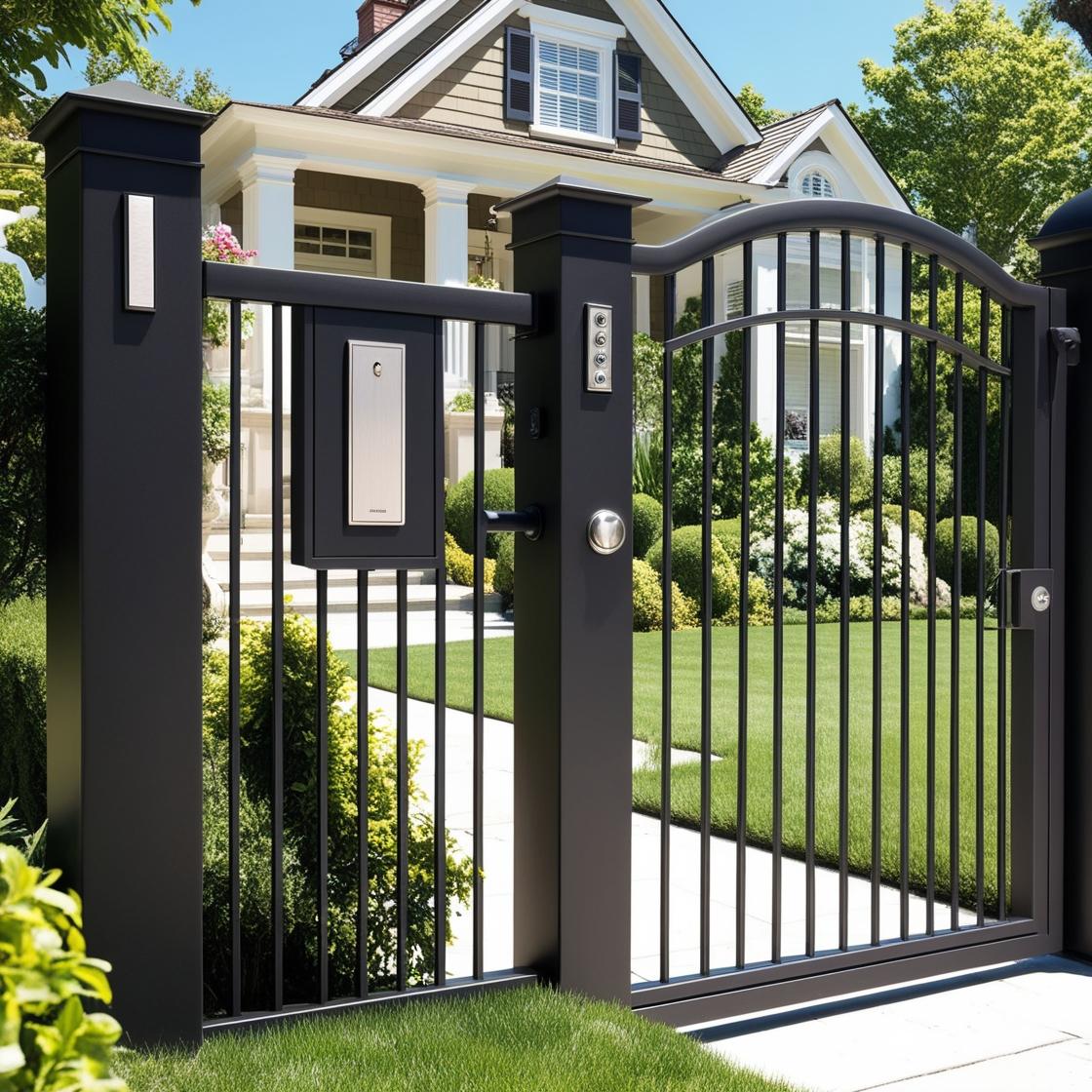 Gold Coast Electric Gate with Intercom Installation by Auto Gate Guys Gold Coast Gold Coast Electric Gate with Intercom Installation by Auto Gate Guys Gold Coast