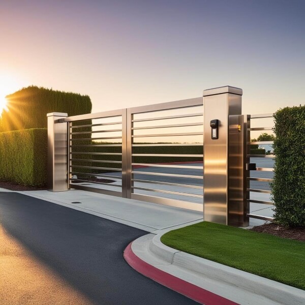 Smart gate opener and automatic sliding gate in Sanctuary Cove by Auto Gate Guys Gold Coast, built for ease and security